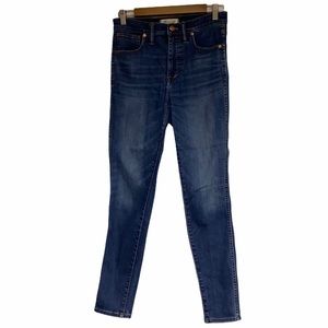 Madewell 10" high rise skinny Jean size 27